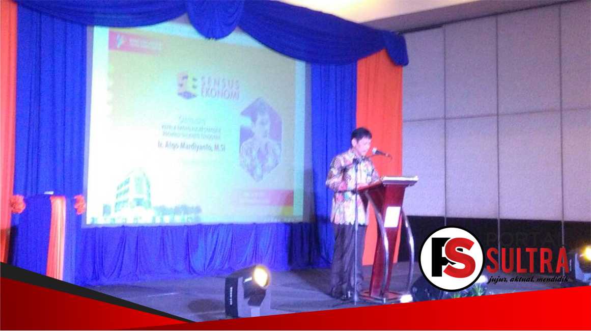 Kepala BPS Sultra Atqo Mardiyanto