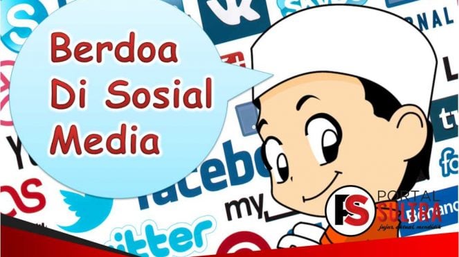 Berdoa di medsos