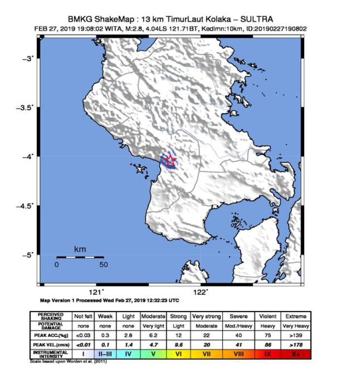 Gempa Kolaka