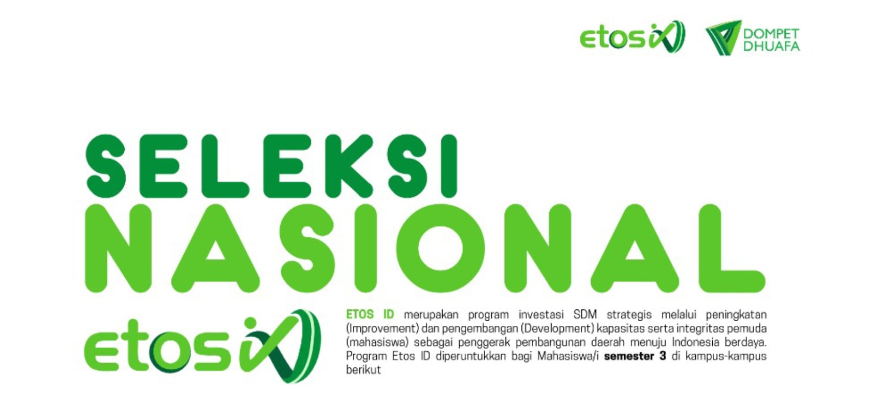 Beasiswa Etos